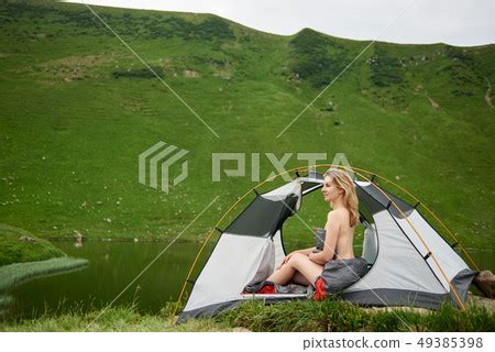 women camping naked|naked camping Search